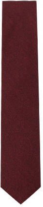 Profuomo Stropdas van wol met gemêleerd dessin