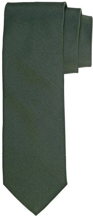 Profuomo Originale Stropdas donkergroen, Effen