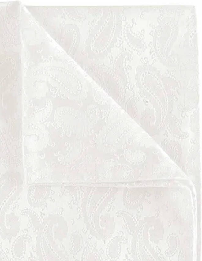 Profuomo Sky Blue Pochet gebroken wit, Motief