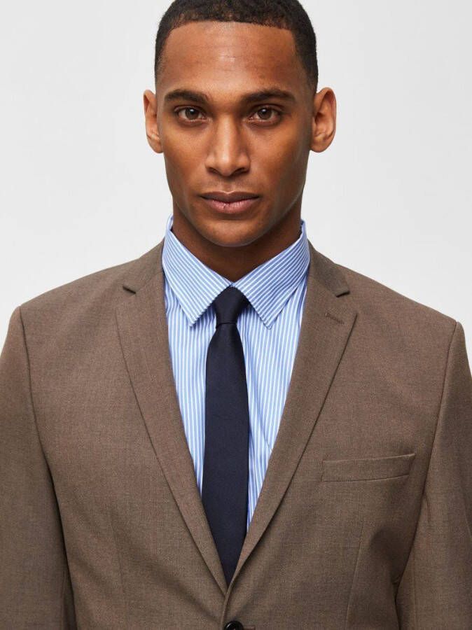 Selected Homme Stropdas Zijden , Blauw, Heren