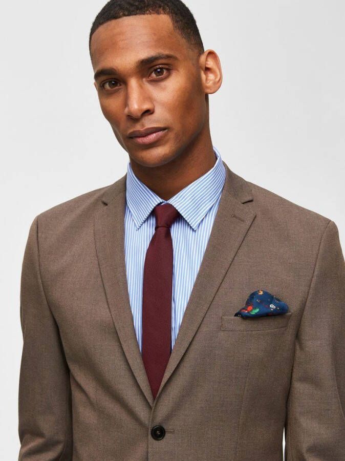 Selected Homme Stropdas Zijden , Rood, Heren