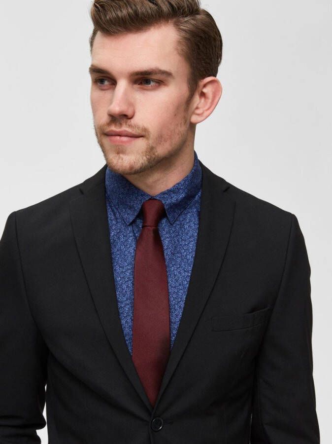 Selected Homme Stropdas Zijden , Rood, Heren