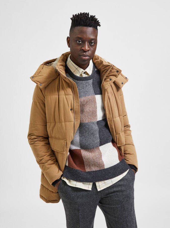 Selected Homme Sweater geruite