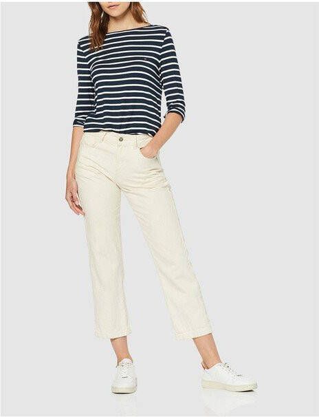 Tommy Hilfiger Blauwe T shirt Heritage Boat Neck Tee 3/4