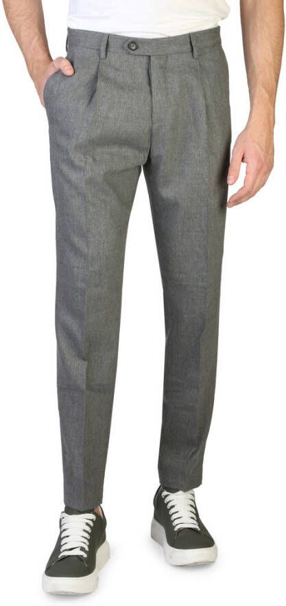 Tommy Hilfiger Slim fit pantalon in wolblend met persplooi