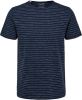 SELECTED HOMME gestreept T shirt SLHMORGAN met biologisch katoen donkerblauw online kopen