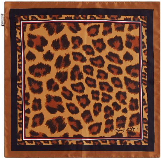 Tommy Hilfiger Sjaal van zijde 50 x 50 cm in giftbox